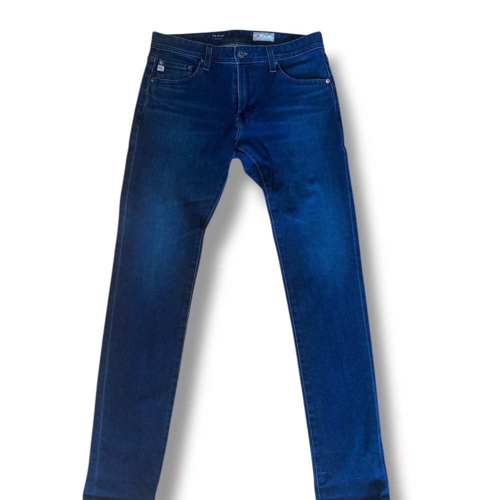 AG Adriano Goldschmied Dark Blue The Dylan Skinny Jeans